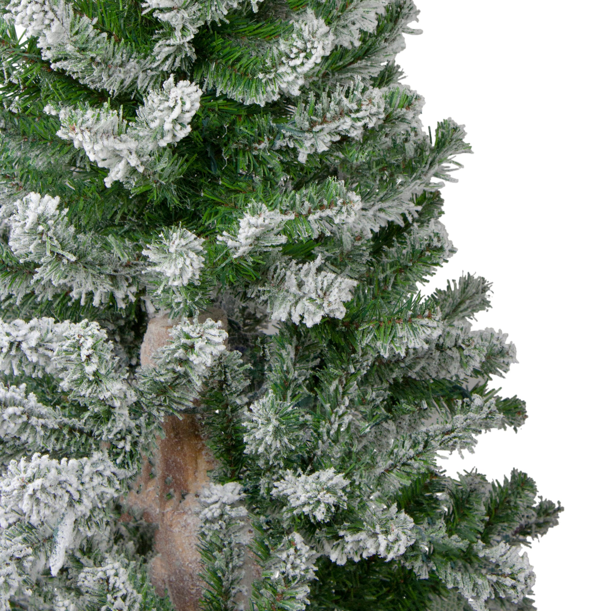 4ft. Unlit Medium Flocked Alpine Artificial Christmas Tree